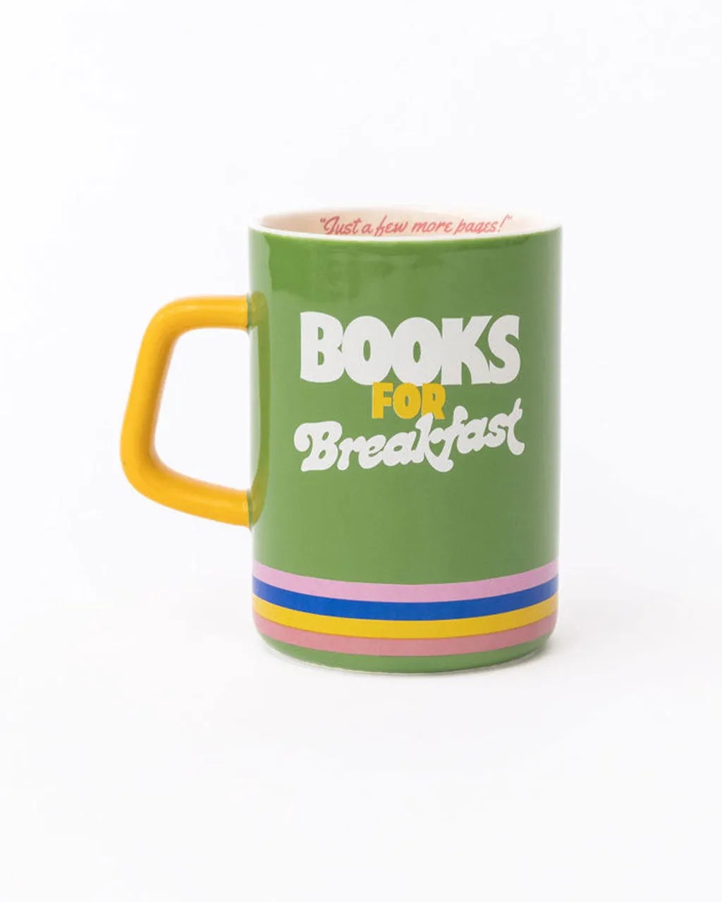 Hot Stuff Ceramic Mug - Books for Breakfast