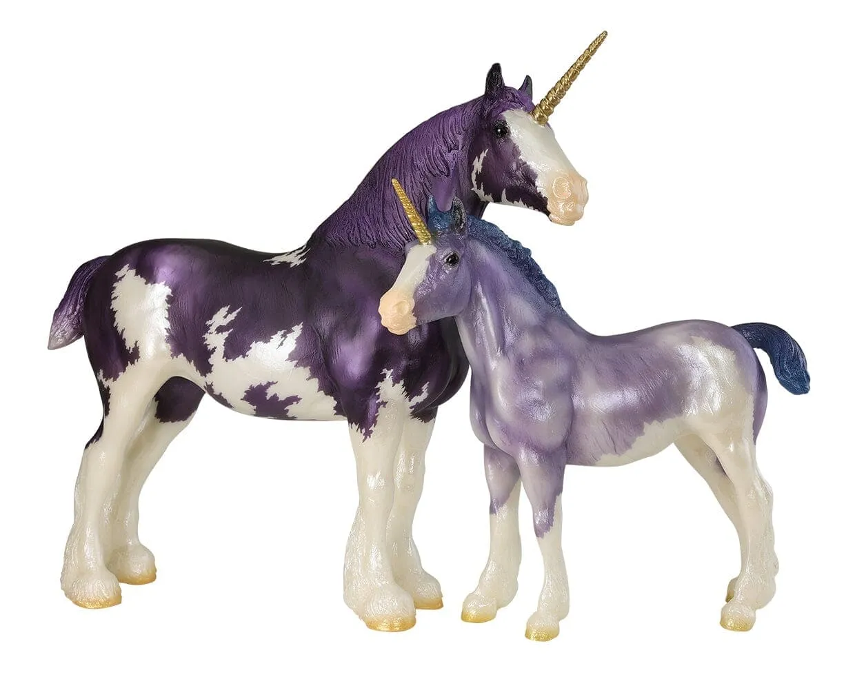 Hyacinth & Wisteria  | Limited Edition | Unicorn Mare & Foal