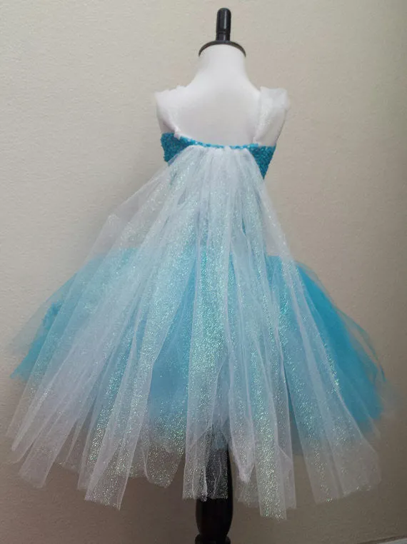 Ice Princess/Snowflake Tutu Dress