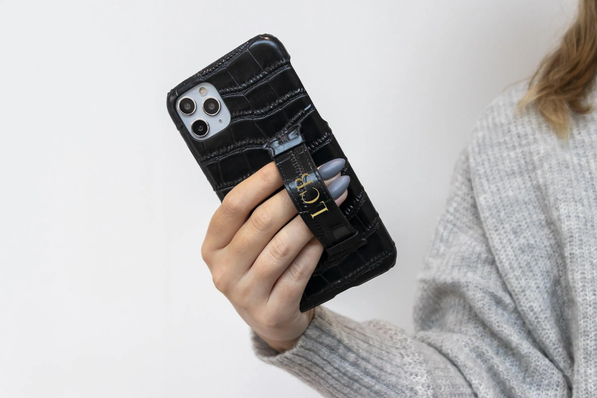 iPhone X/XS Croc Case With Stand