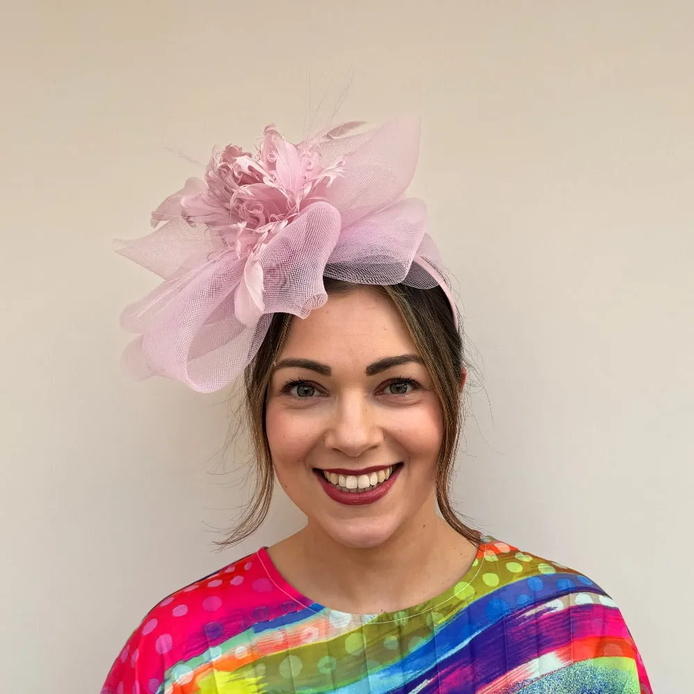 J Bees JB24/52 Net Hatinator with Flower in Pinks