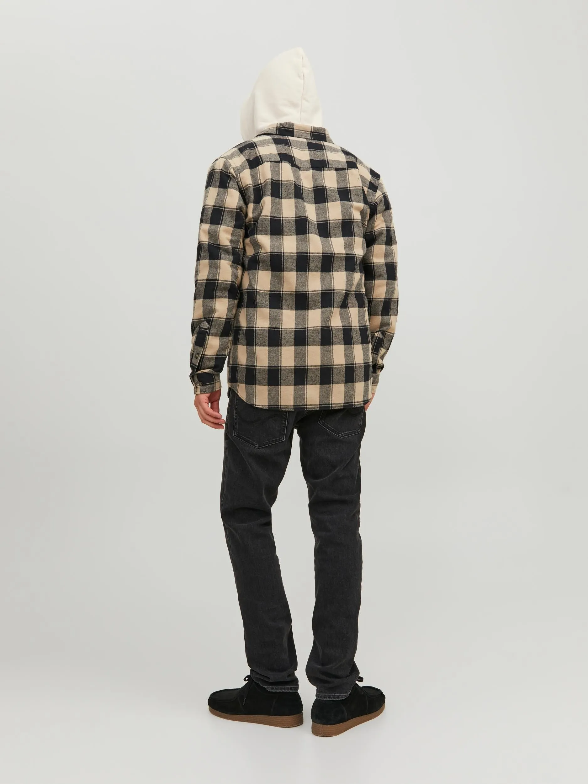 Jack & Jones Buffalo Check Shirt-CROCKERY