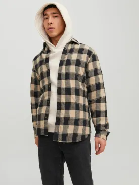 Jack & Jones Buffalo Check Shirt-CROCKERY