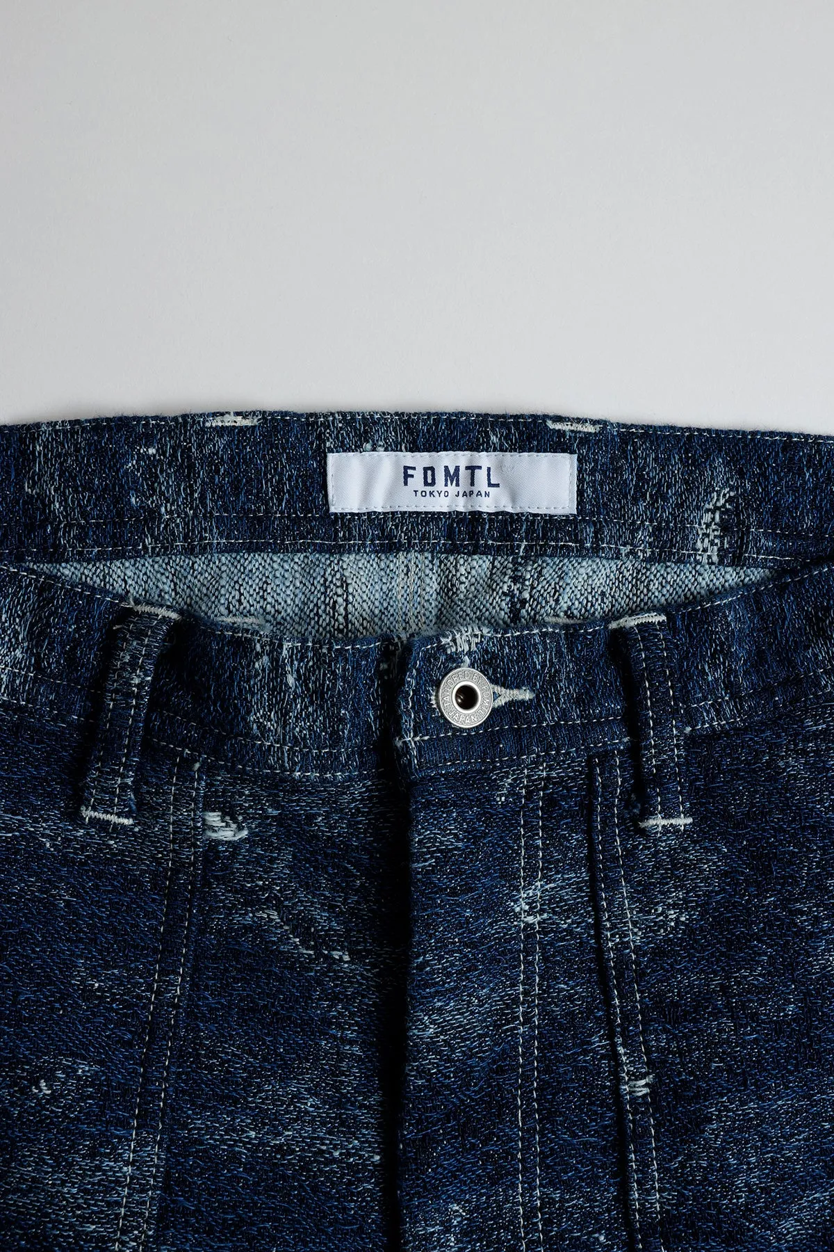 JACQUARD PAINTER PANTS RINSE