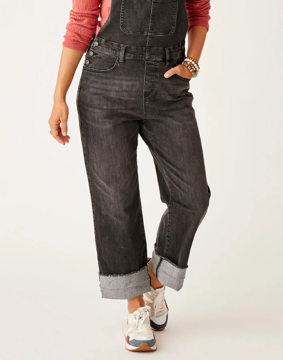 Jason Denim Overall: Washed Black