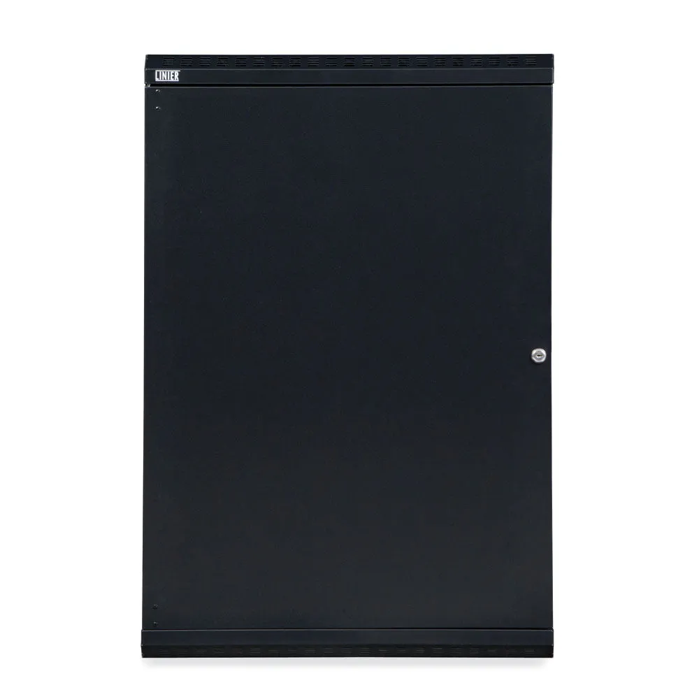 Kendall Howard 18U LINIER® Swing-Out A/V Wall Mount Cabinet - Solid Door (3131-3-001-18)