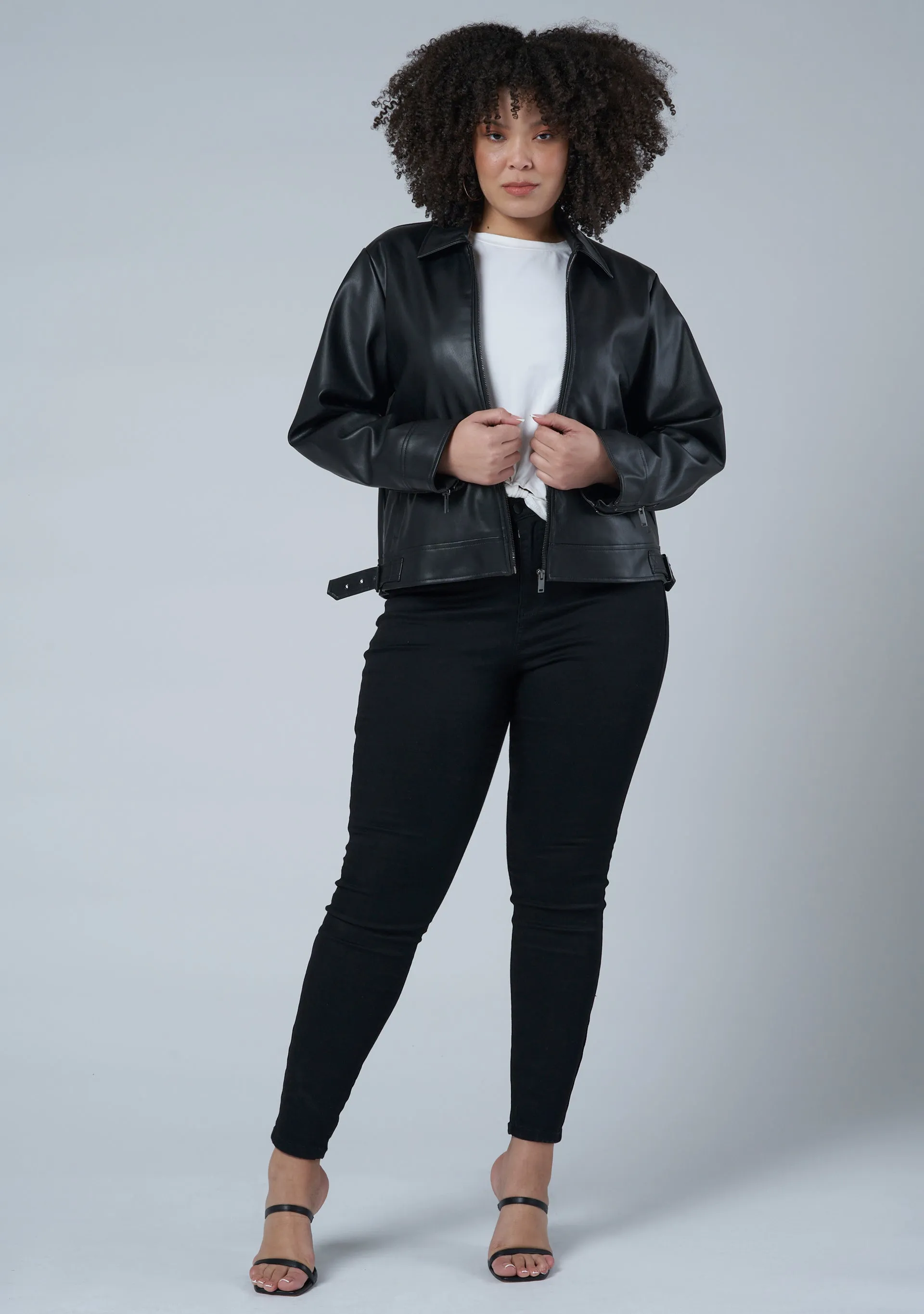 Kilani Zip PU Jacket