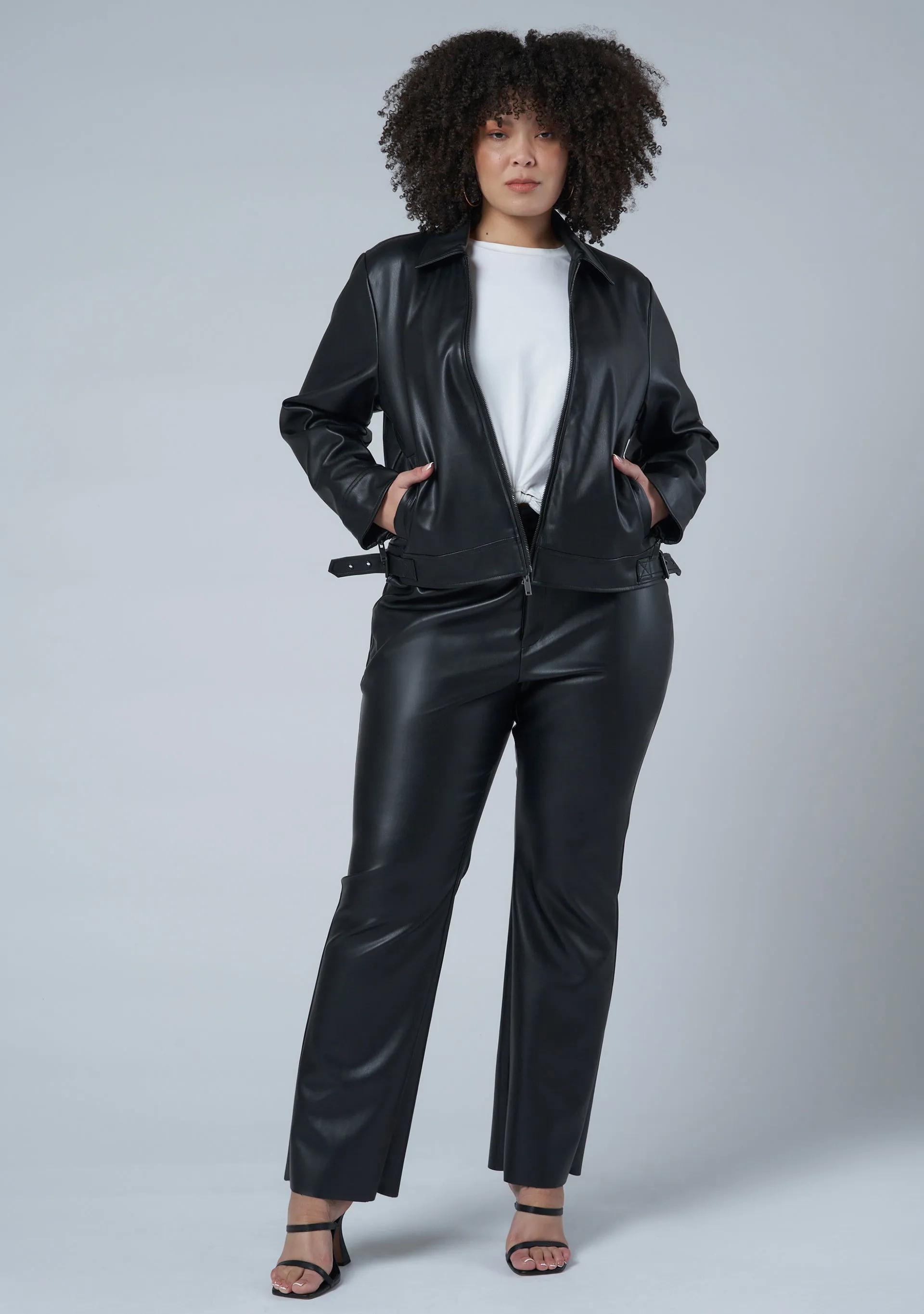 Kilani Zip PU Jacket