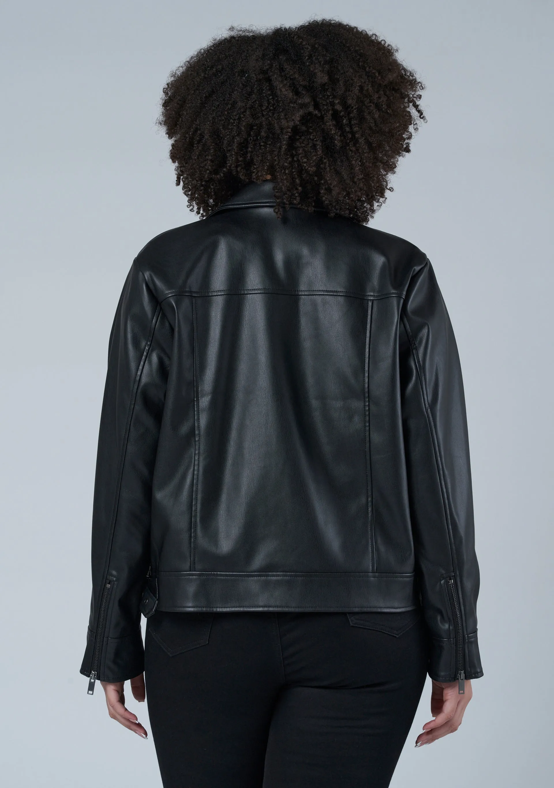 Kilani Zip PU Jacket