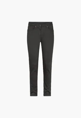 Laura Slim - Medium Length - Black