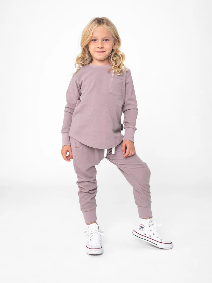 Little Bipsy- Thistle Waffle L/S