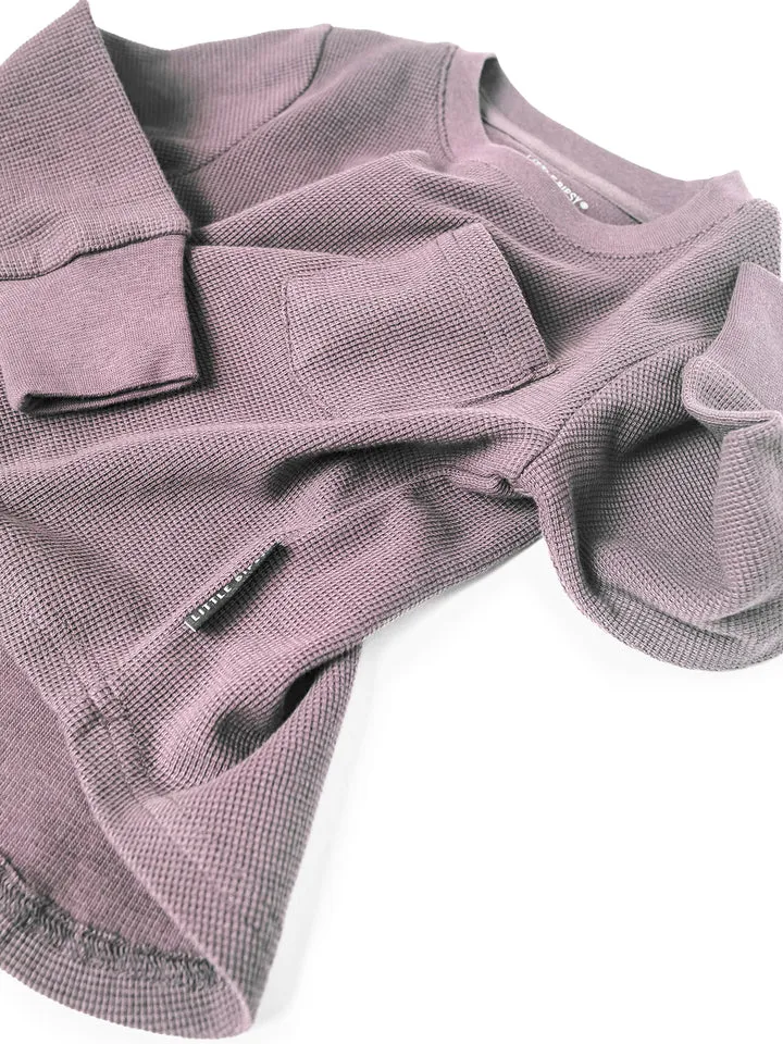 Little Bipsy- Thistle Waffle L/S