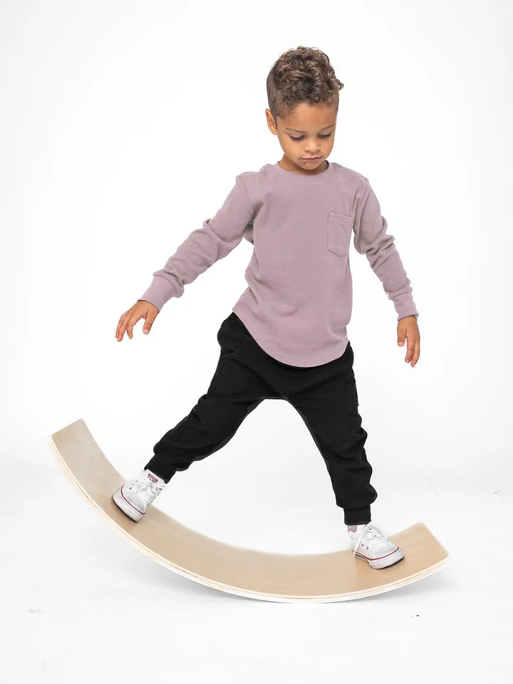 Little Bipsy- Thistle Waffle L/S