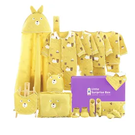 Little Surprise Box 19 Pcs Winter Wear Occur Bear Newborn Baby Girl/ Boy Gift Hamper Box