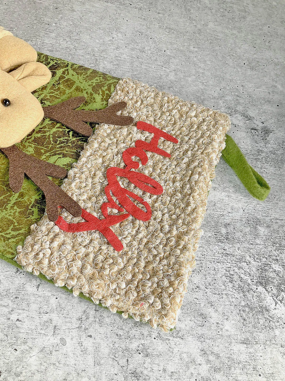 Little Surprise Box, Lettering Christmas Stocking for Gifts and Christmas Décor-18 inches