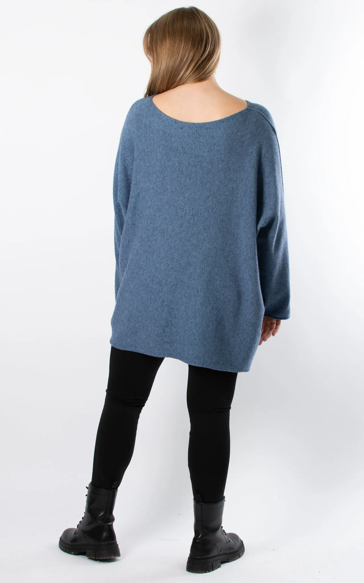 Liv Soft Touch Jumper |  Denim