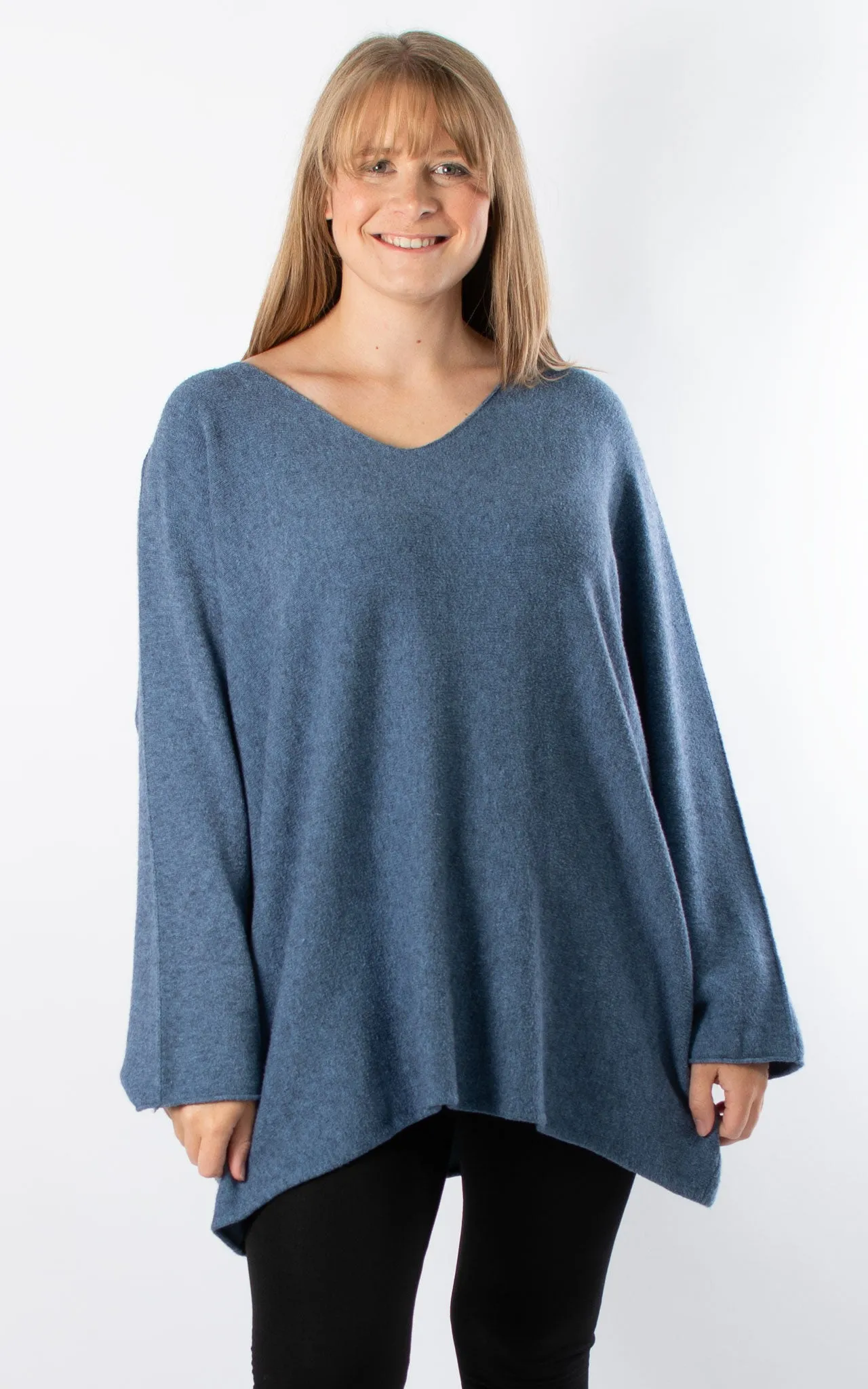 Liv Soft Touch Jumper |  Denim