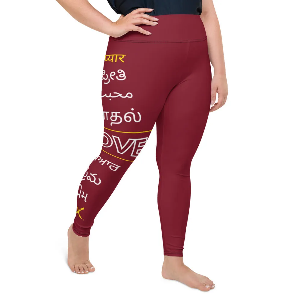 LOVE Languages of India Leggings