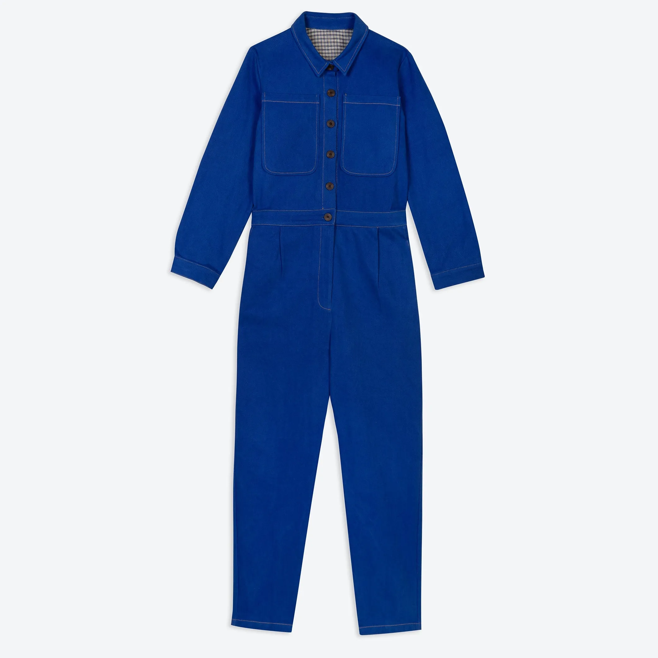 Lowie Cotton Drill Cobalt Boilersuit
