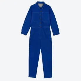 Lowie Cotton Drill Cobalt Boilersuit