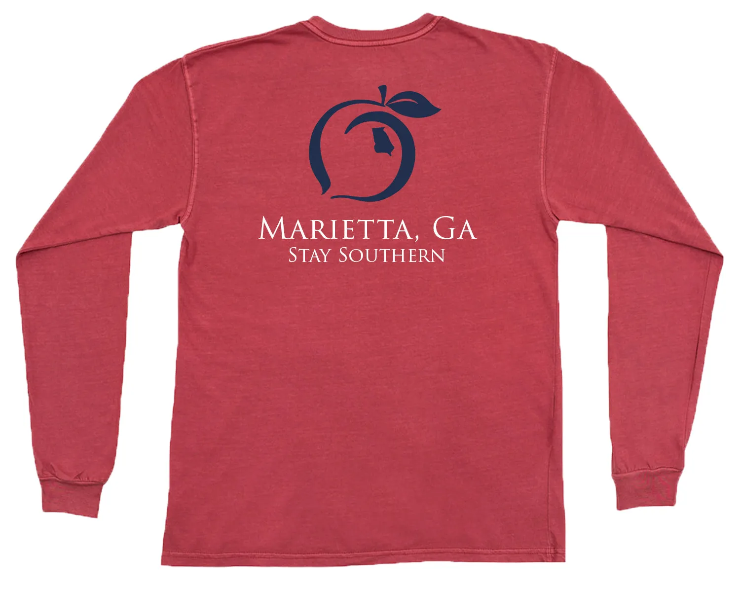 Marietta, GA Long Sleeve Hometown Tee