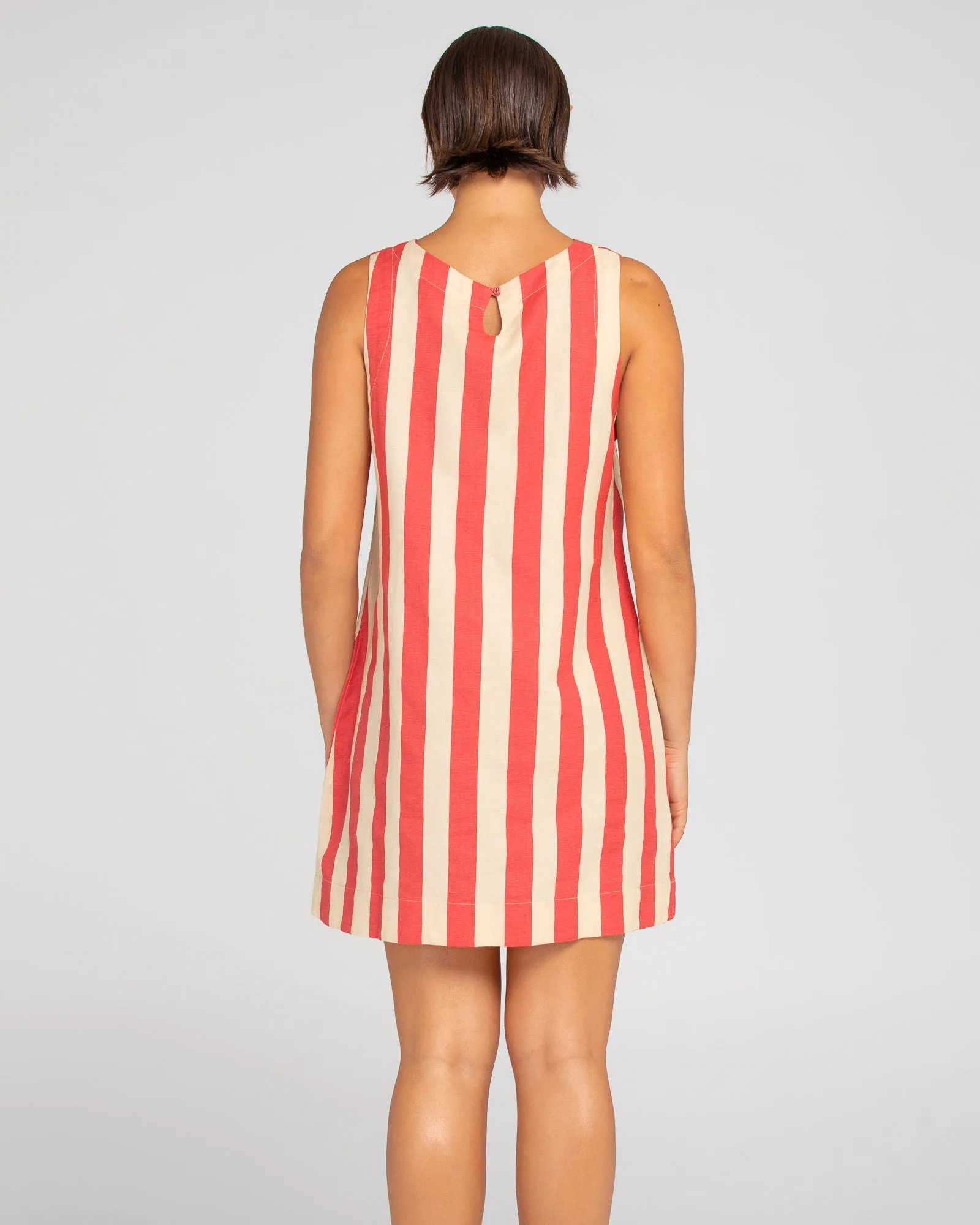 Mina Dress - Kaia Stripe