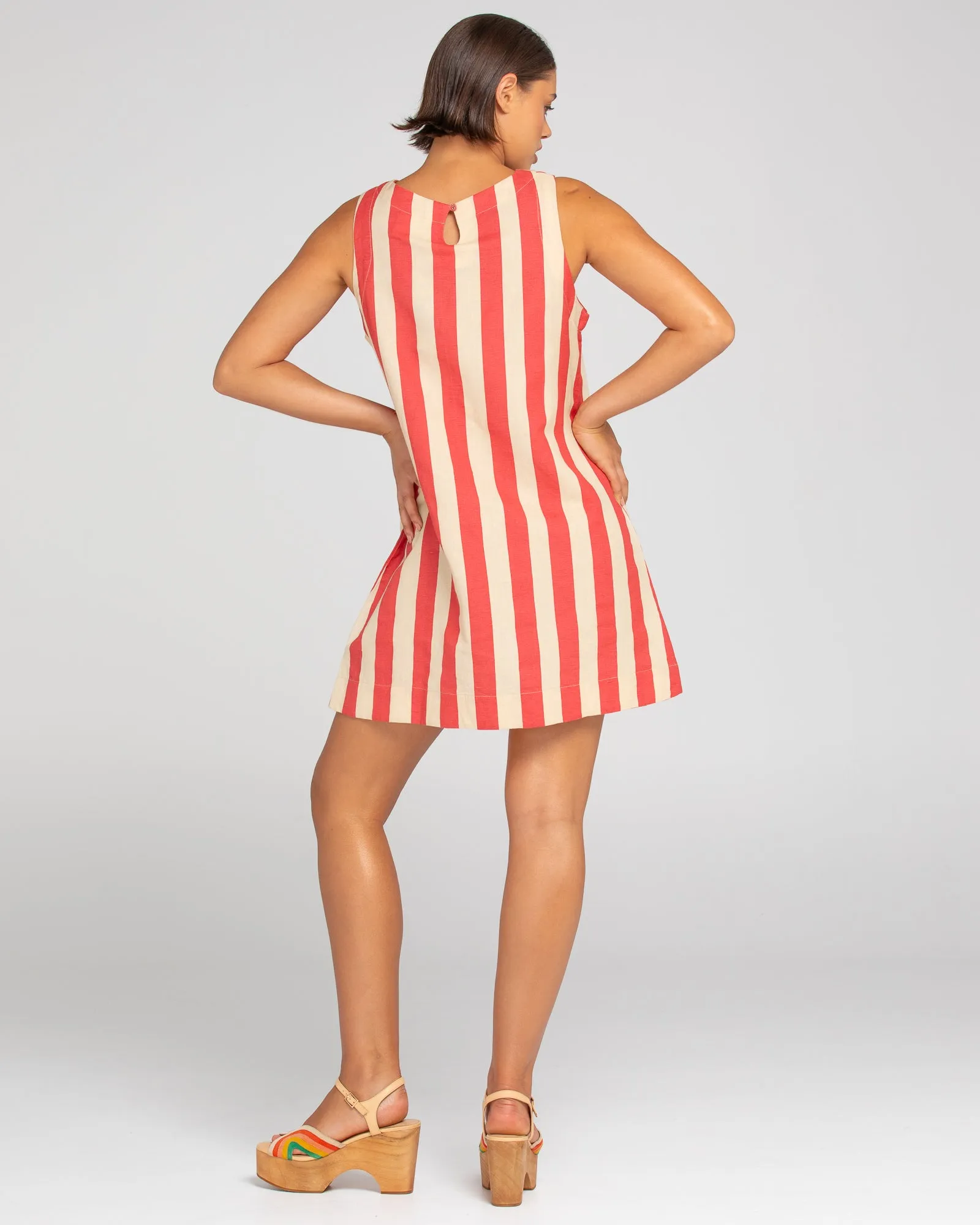 Mina Dress - Kaia Stripe