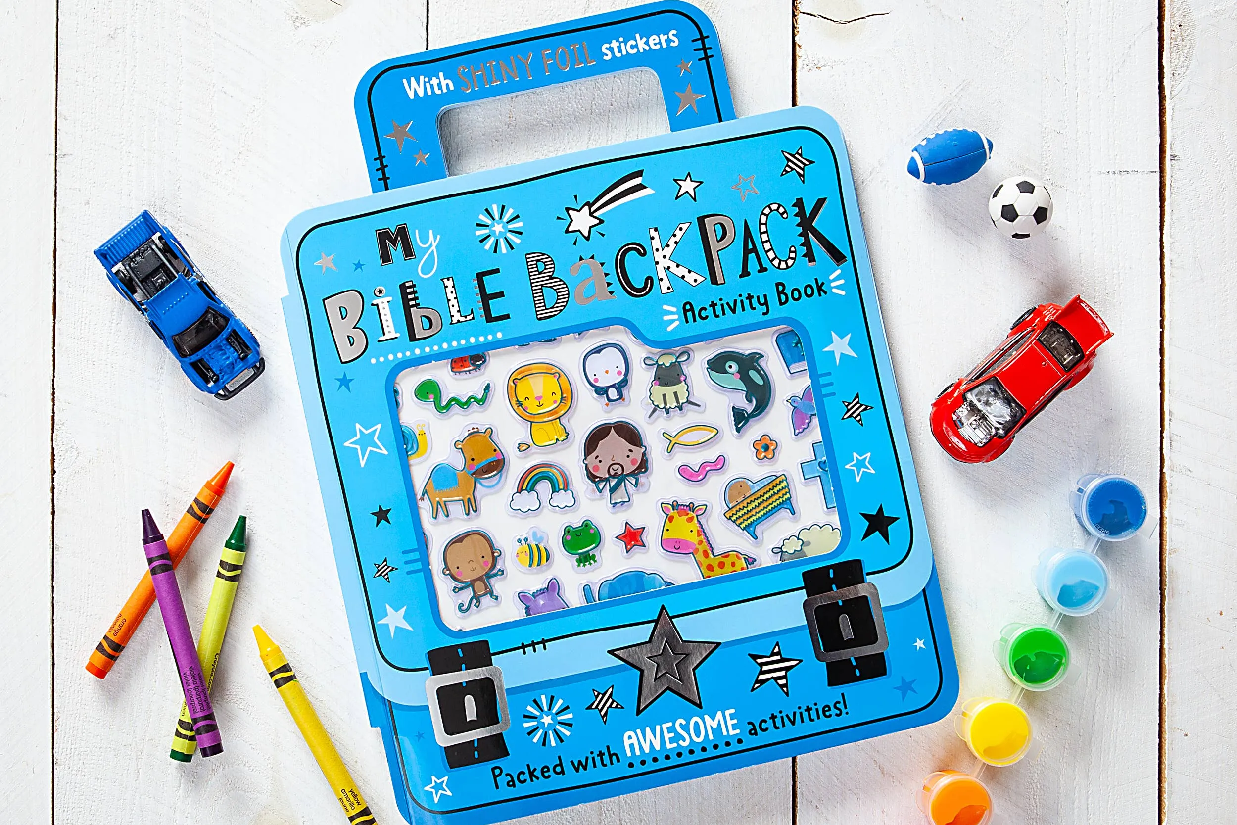 My Bible Backpack Activity Book (Age 4 , Gifts for Boys)