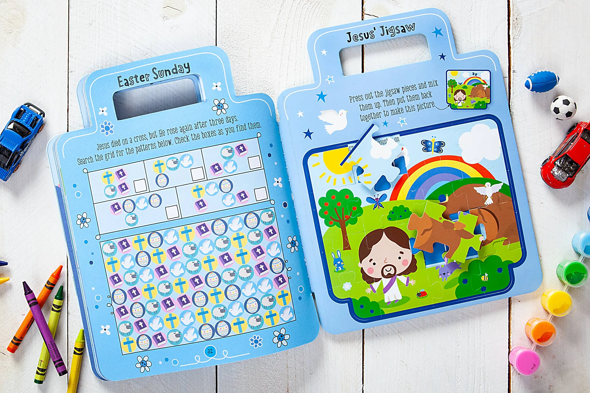 My Bible Backpack Activity Book (Age 4 , Gifts for Boys)