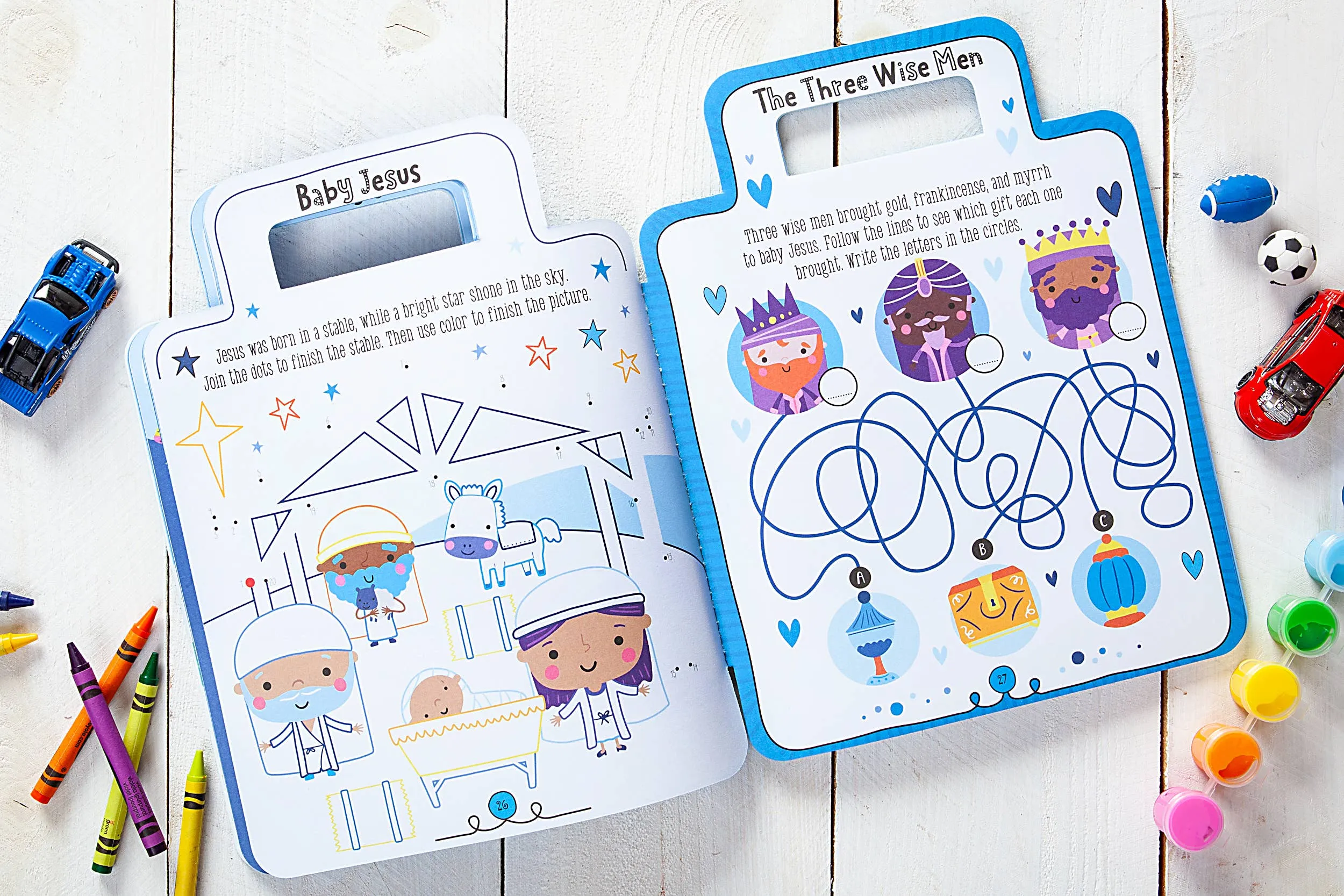 My Bible Backpack Activity Book (Age 4 , Gifts for Boys)