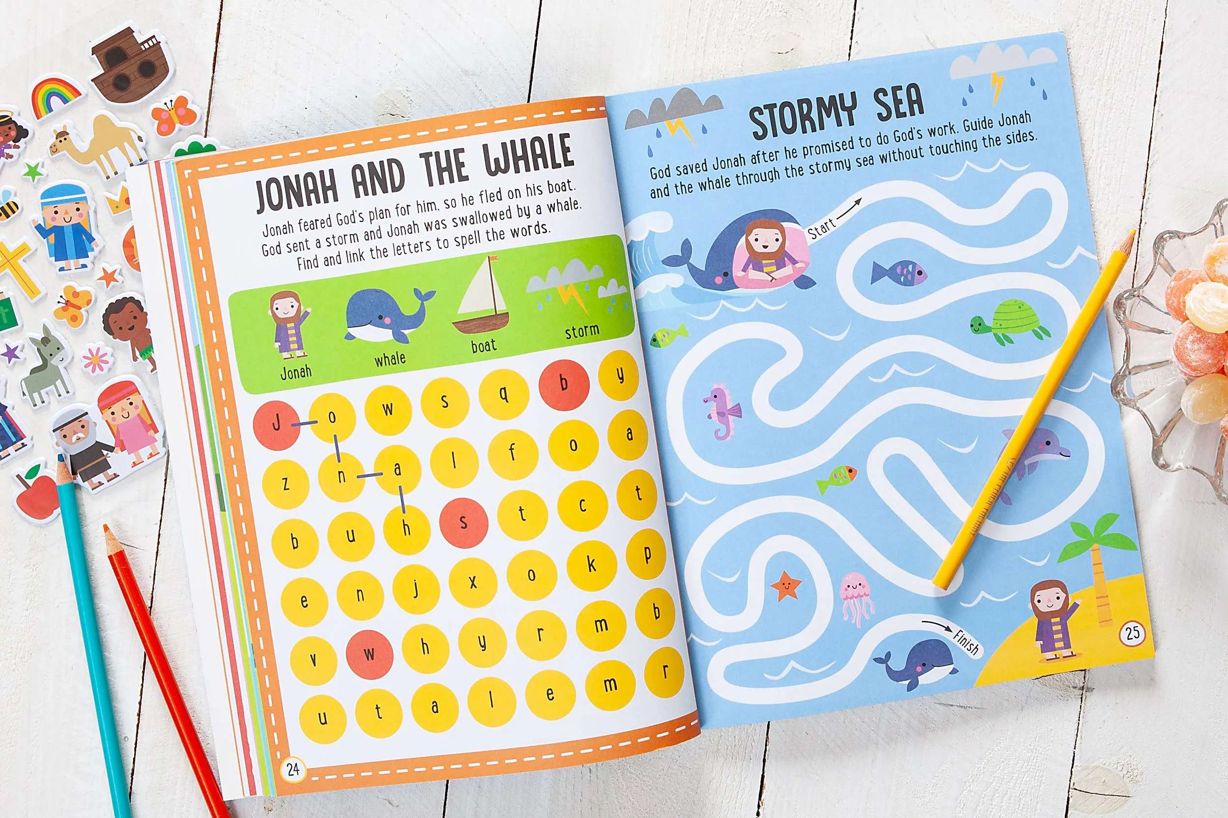 My Bible Stories Activity Book (Blue - Gift Ideas for Kids)
