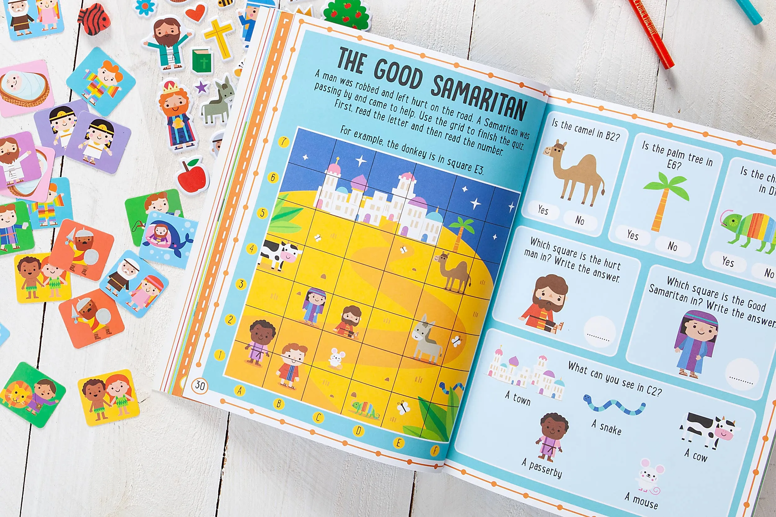 My Bible Stories Activity Book (Blue - Gift Ideas for Kids)