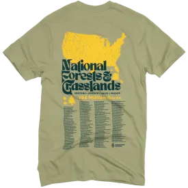 National Forests and Grasslands Pocket Tee - Bay Leaf