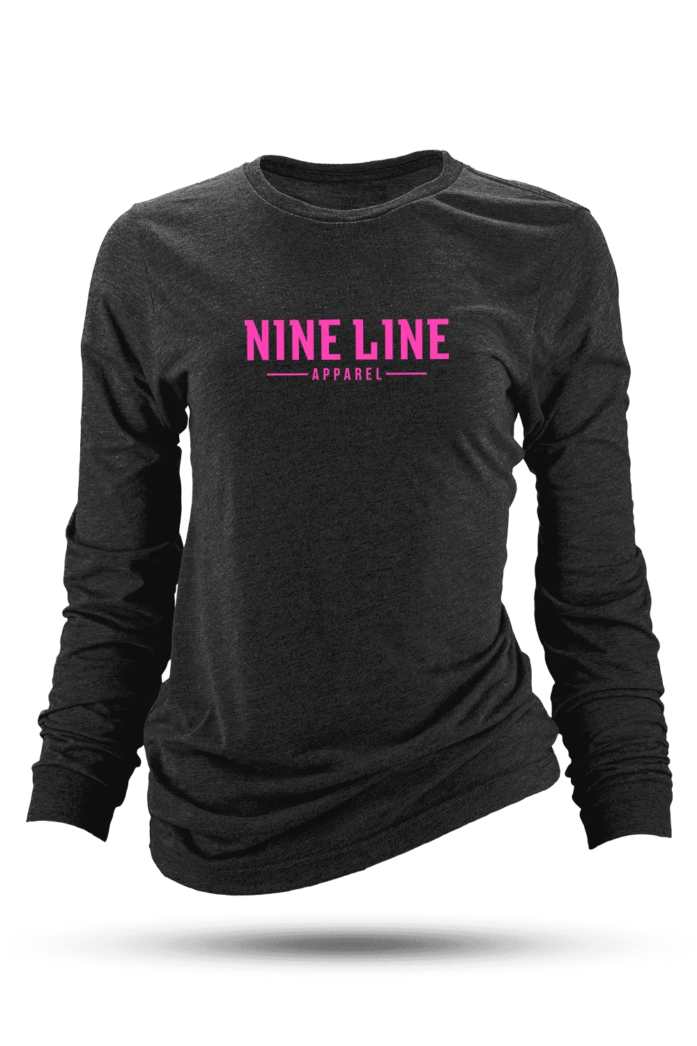NLA Basic Pink Logo - Long-Sleeve Shirt