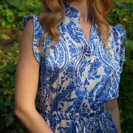 Olivia Paisley Maxi Dress