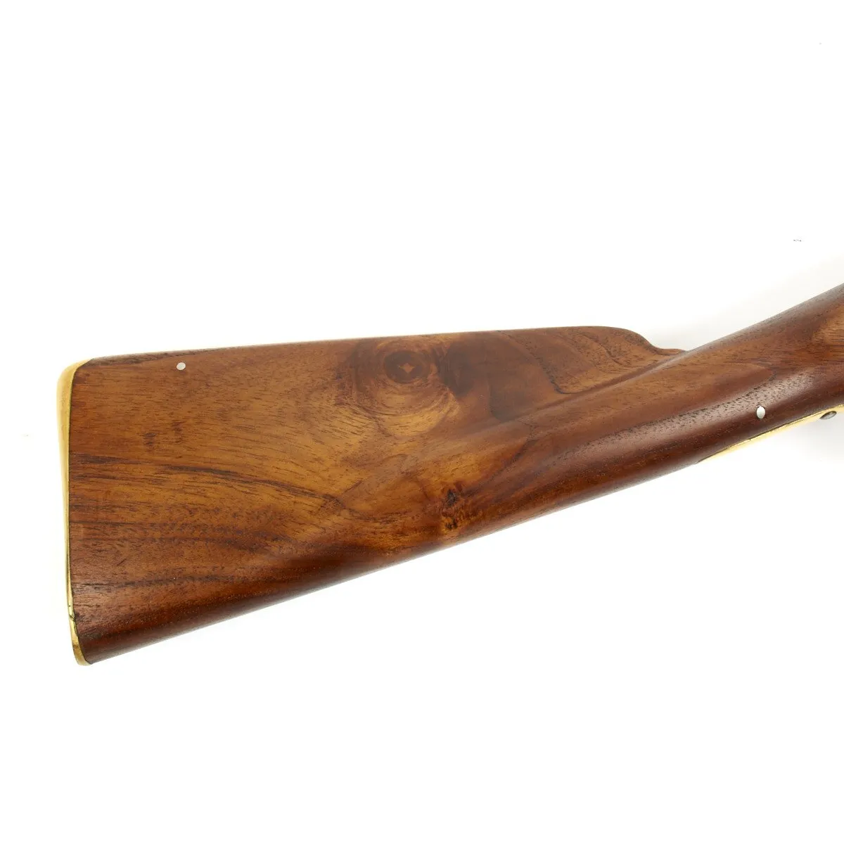 Original British P-1771 East India Company Brown Bess Flintlock Musket with Bannister Rail Stock - Dated 1776