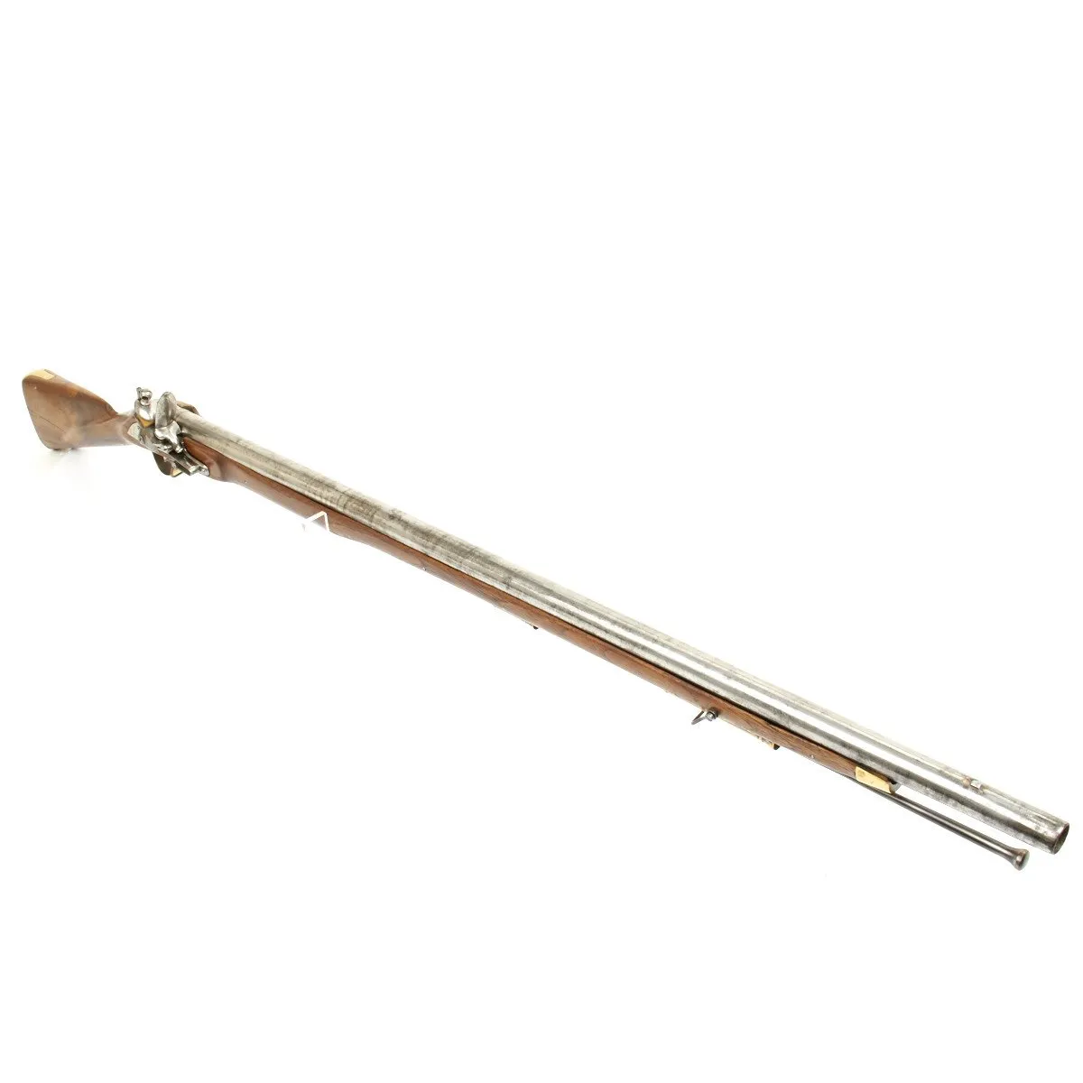 Original British P-1771 East India Company Brown Bess Flintlock Musket with Bannister Rail Stock - Dated 1776