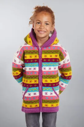 Otavalo Kid's Sweater Coat Lumi