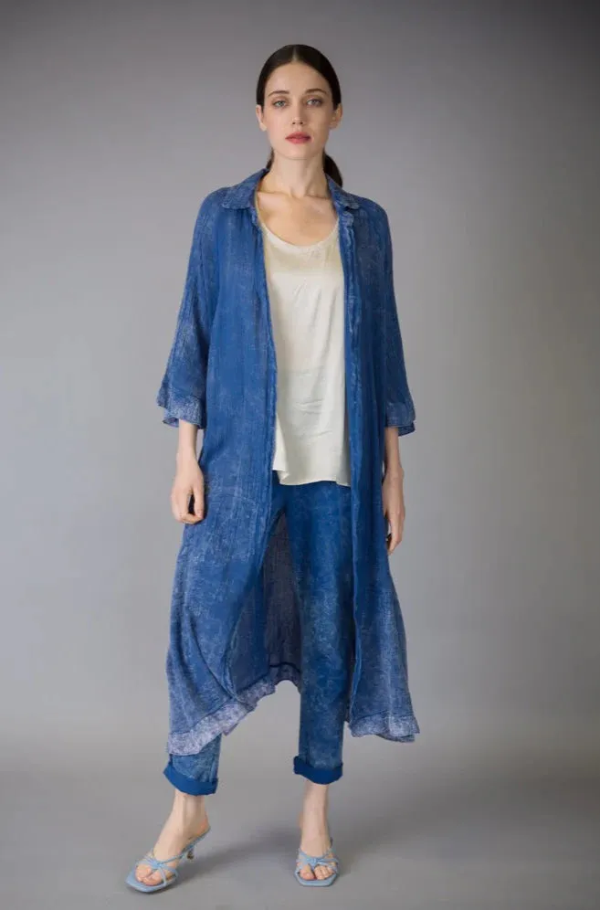 Paolo Tricot Sale, TD5808 Full Length Open Shirt 50% Off Regular Price