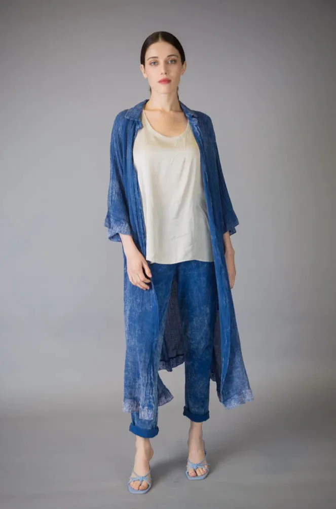 Paolo Tricot Sale, TD5808 Full Length Open Shirt 50% Off Regular Price