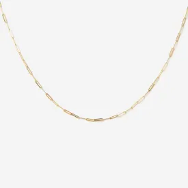 Paperclip Link Chain Necklace