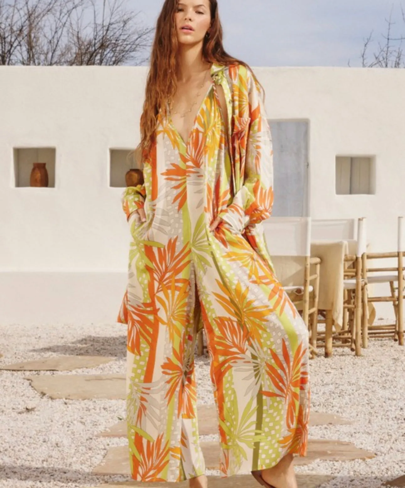 Pineapple Mosaic Dress