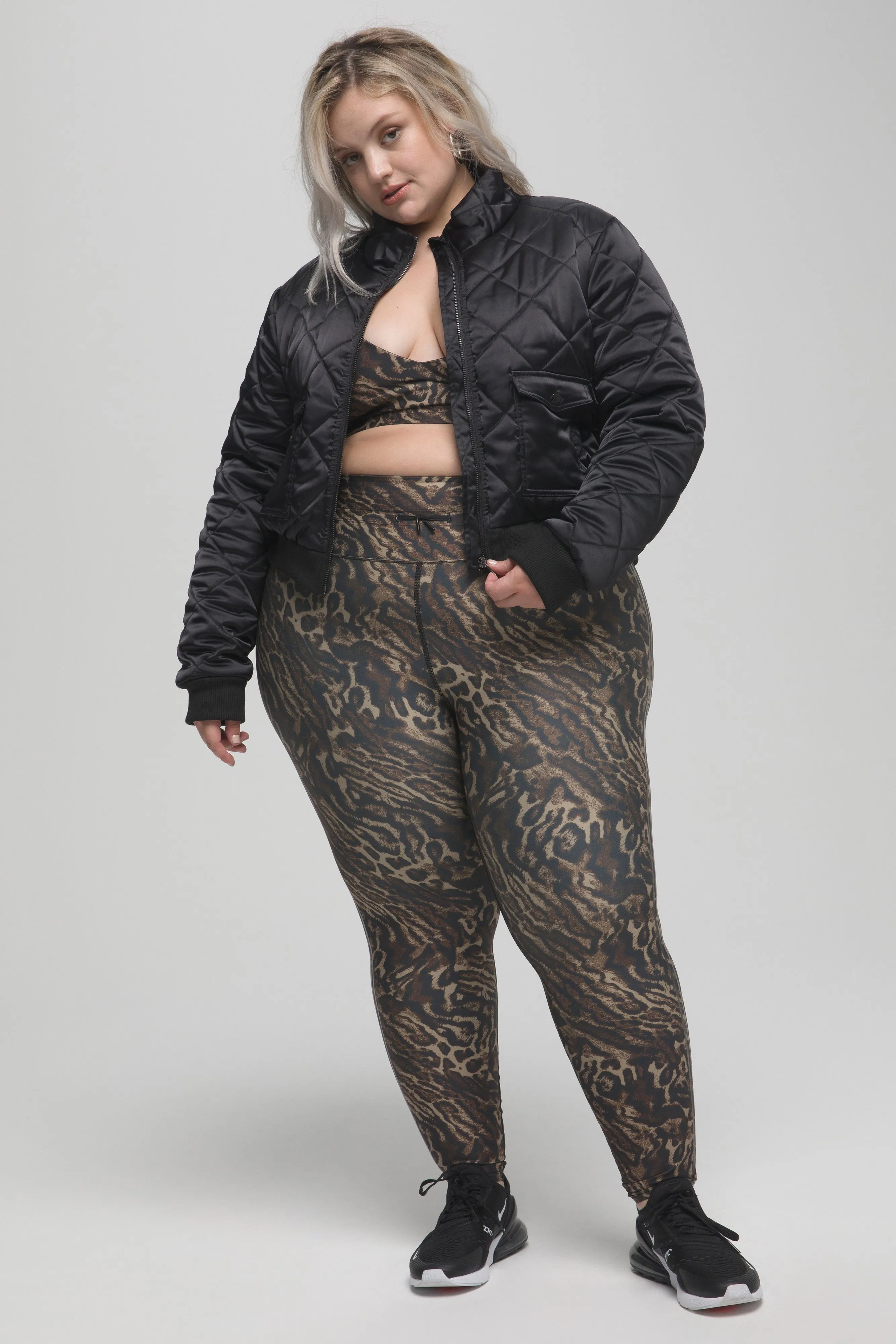 QUILTED PUFFER | BLACK001