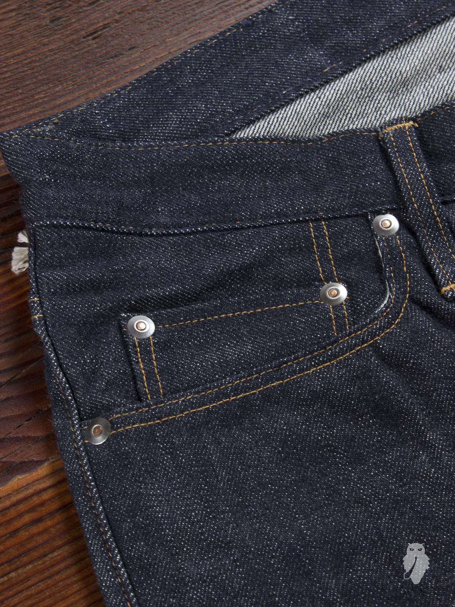 "RARE" 15.5oz Unsanforized Selvedge Denim - Slim Tapered Fit