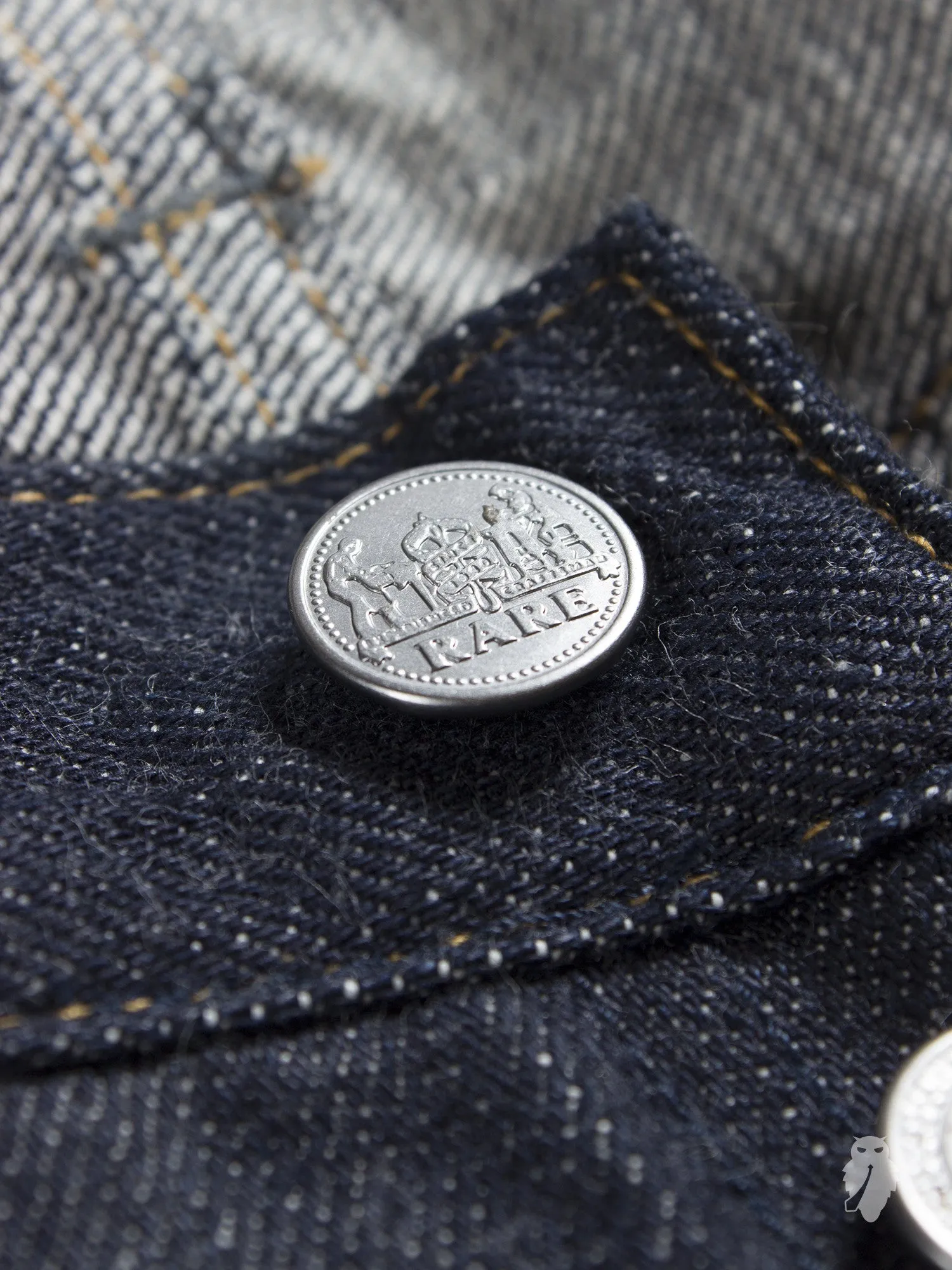 "RARE" 15.5oz Unsanforized Selvedge Denim - Slim Tapered Fit