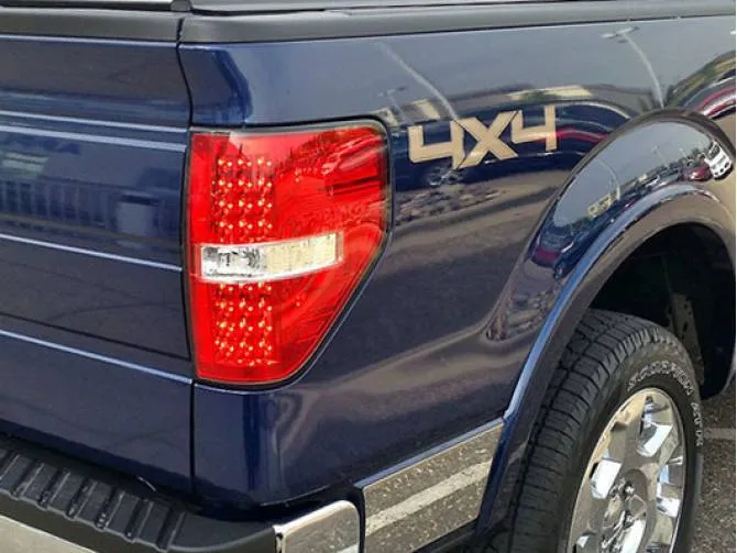 RECON - LED Tail Lights - Red Lens - 2009-2014 F150/Raptor
