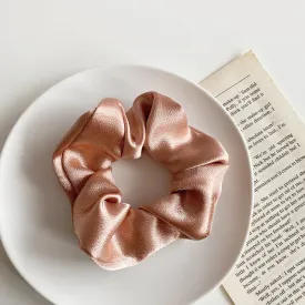 Satin Scrunchie - Rose Gold