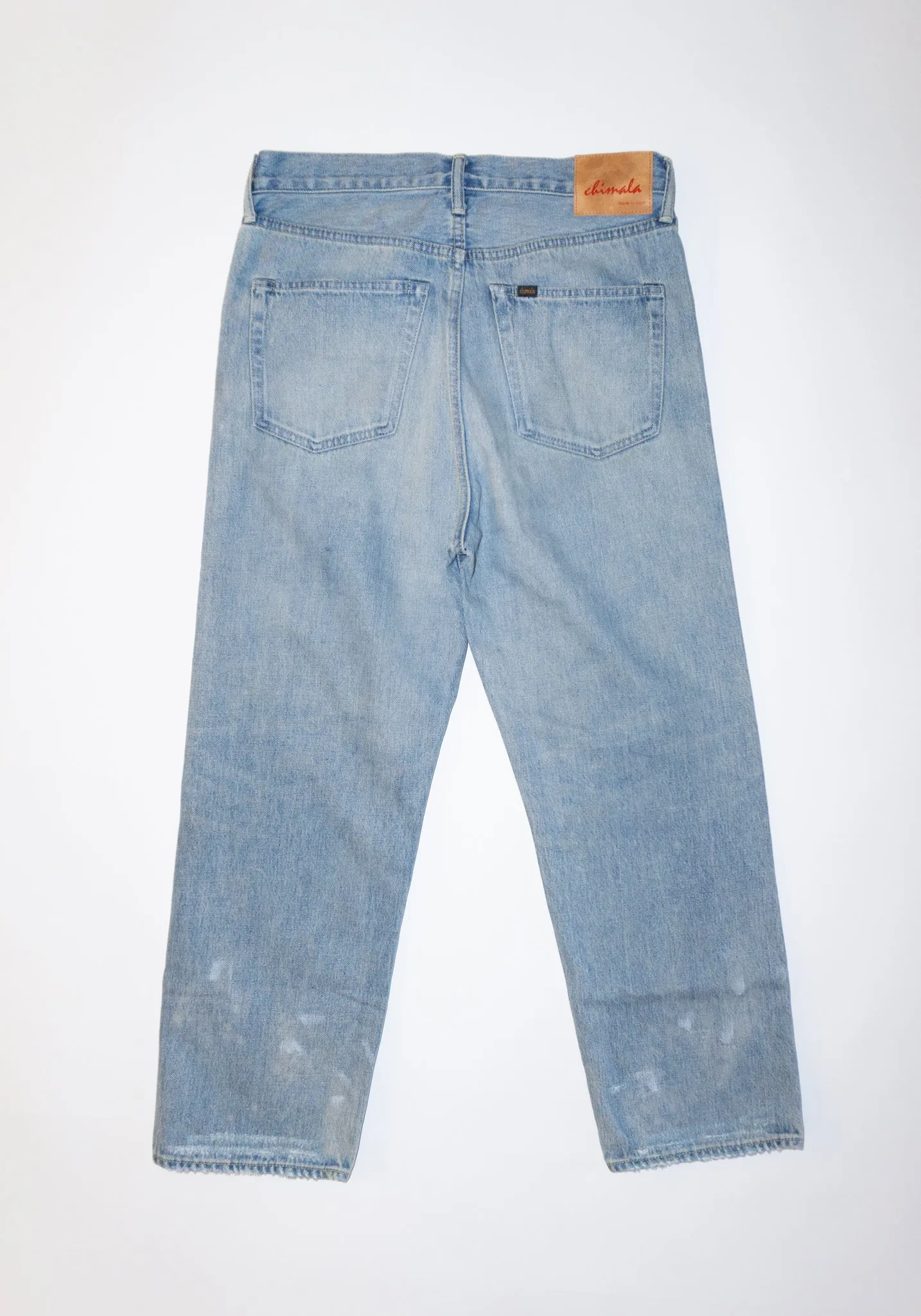 Selvedge Wide Tapered Cut in Light Vintage