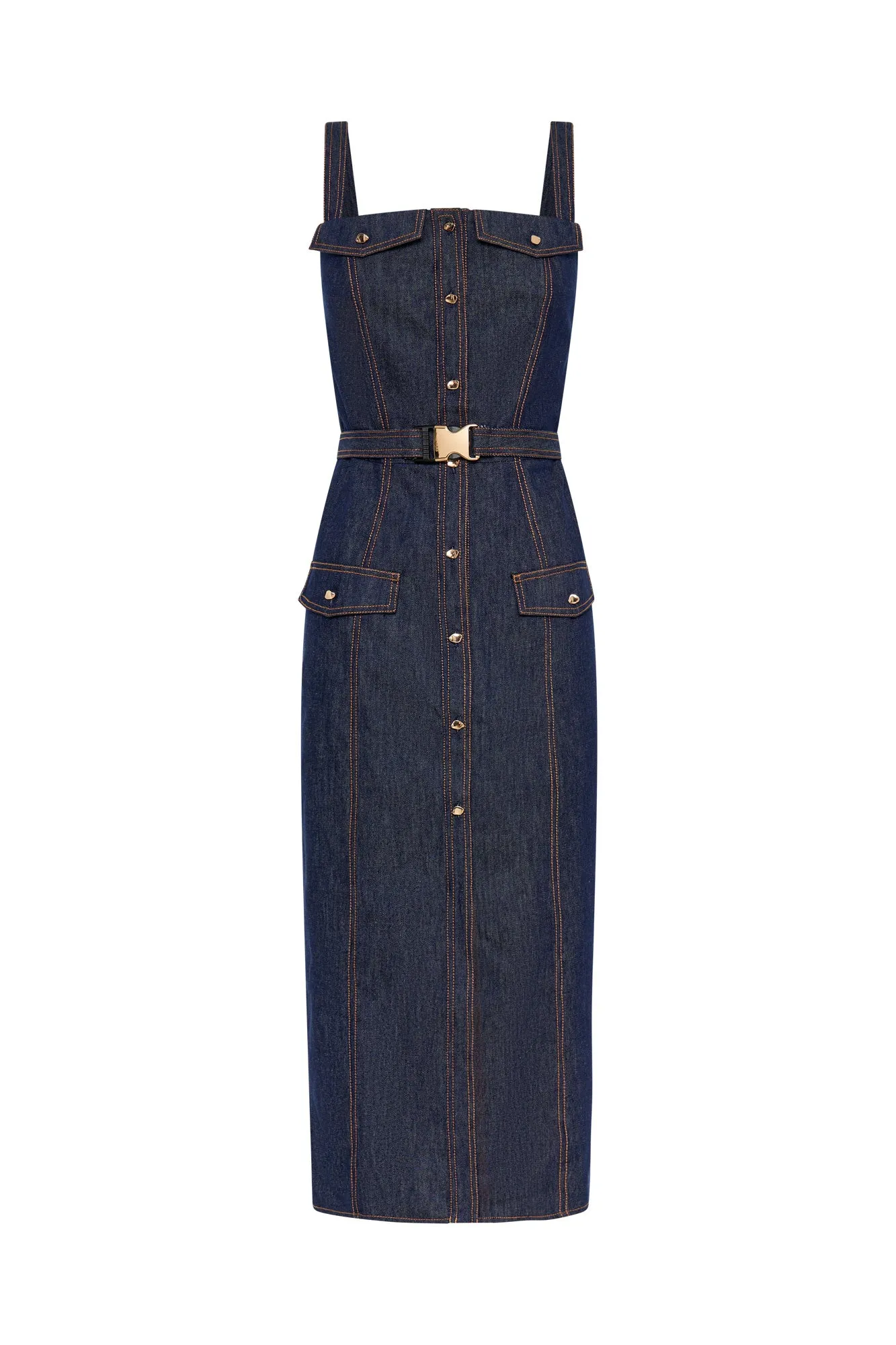 Shea Dress - Indigo