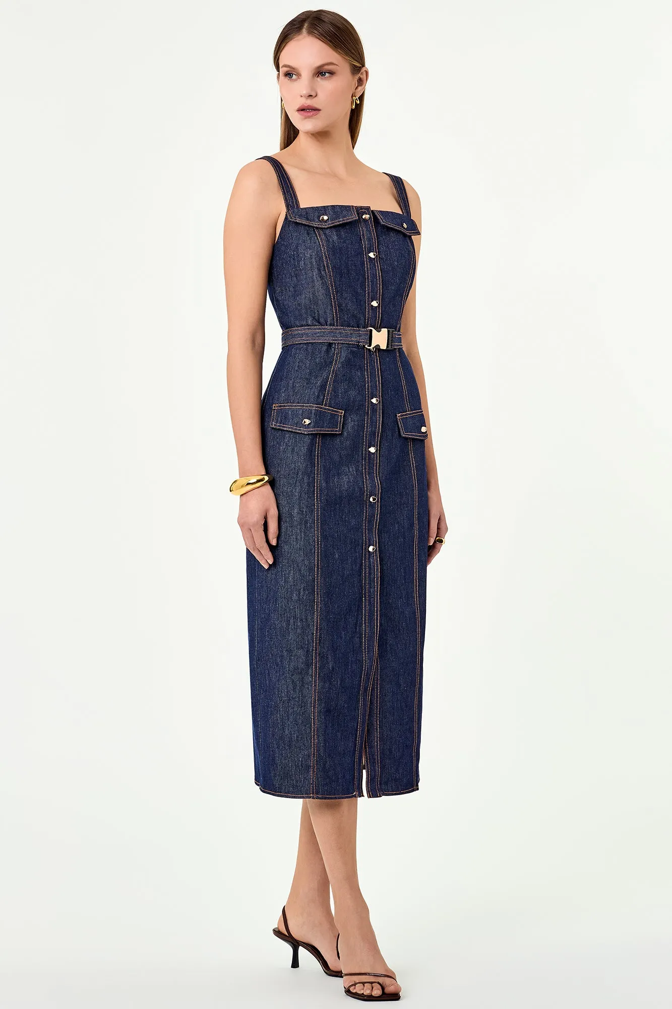Shea Dress - Indigo